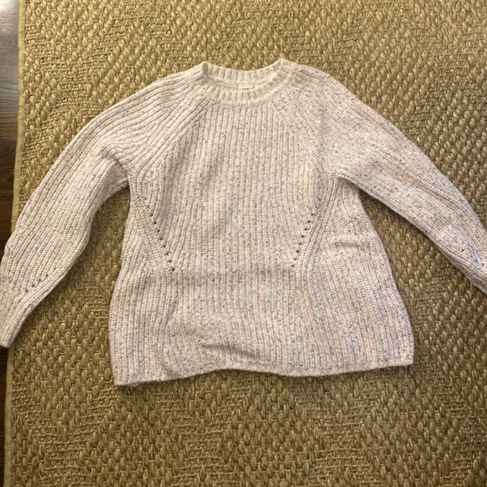 Knit Sweater  - Cream multi